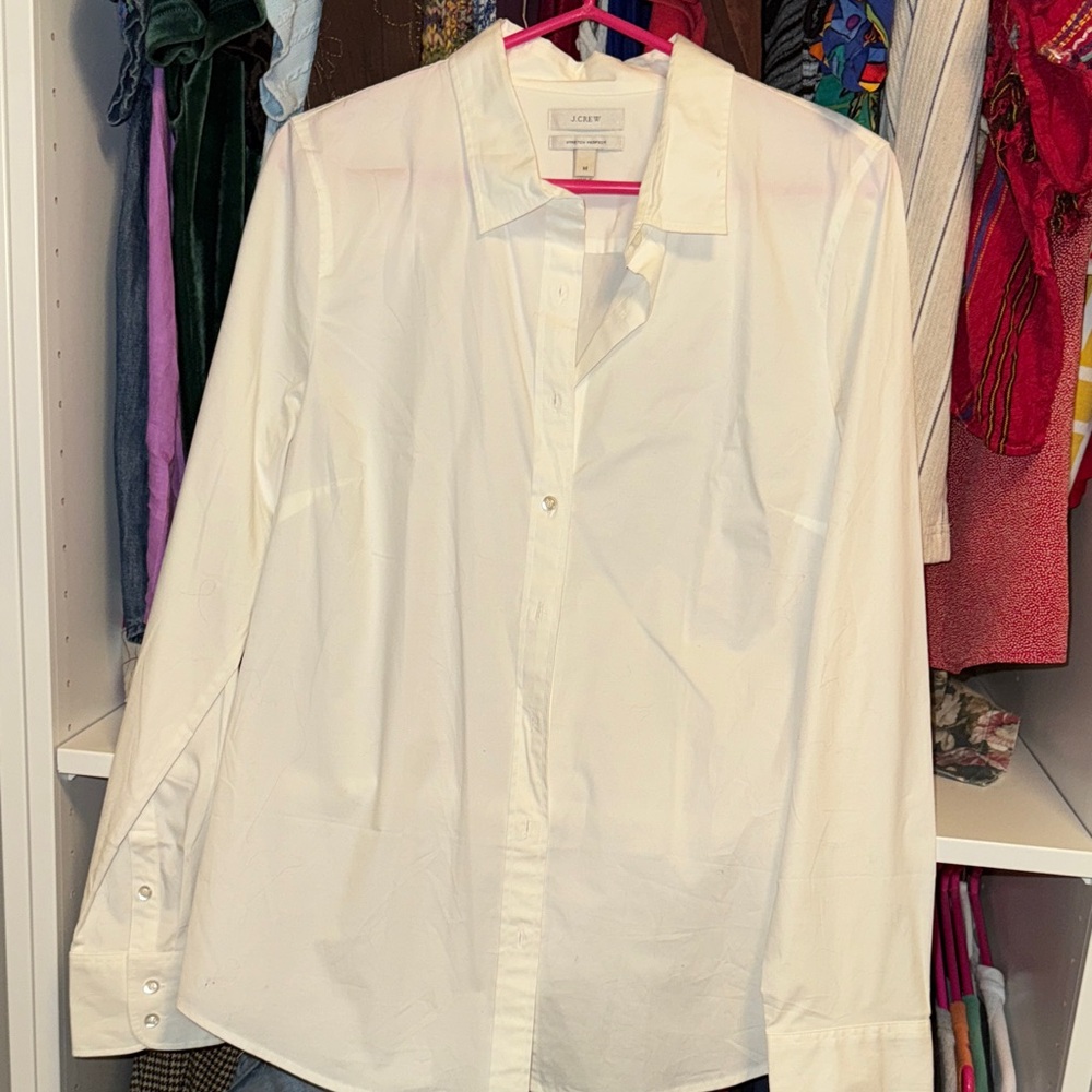 Womens White Dress Shirt